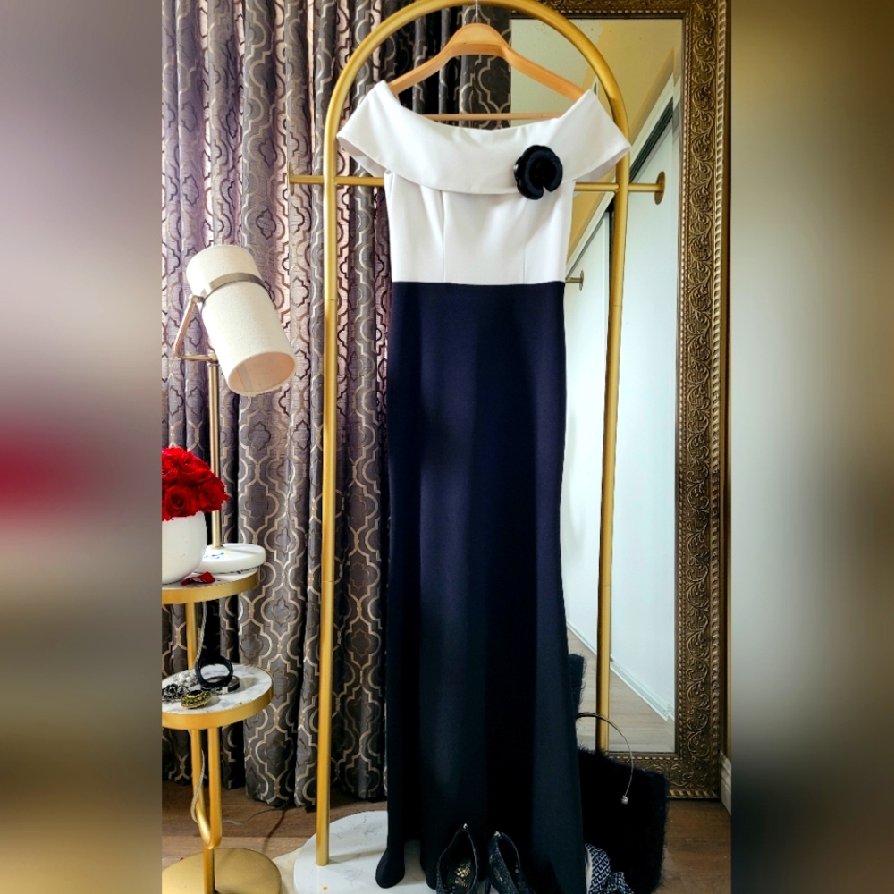 elegant and sophisticated evening gown